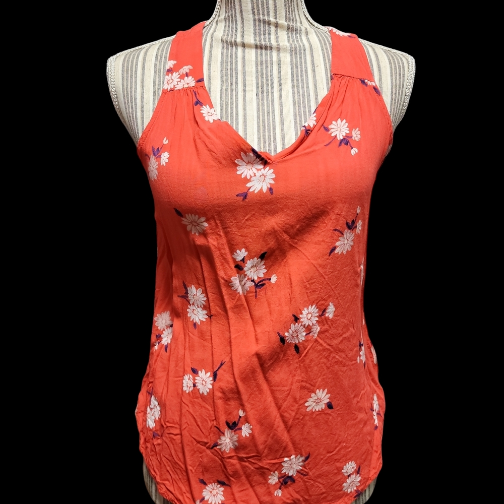 EUC Floral Sleeveless Top
